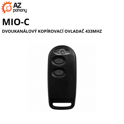 MIO-C - dvoukanálový kopírovací ovladač 433MHz